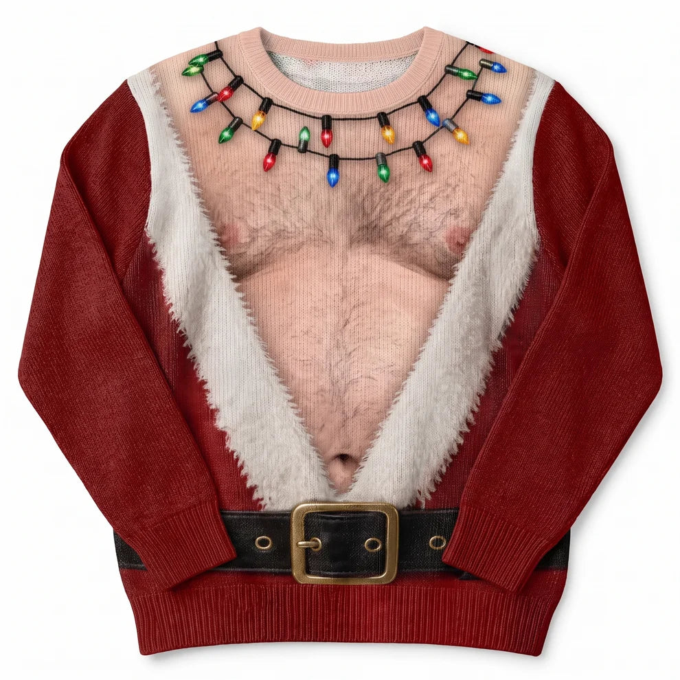 CheekyClaus Christmas sweater
