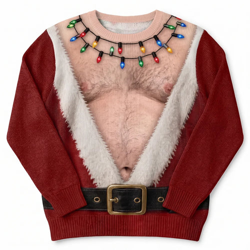CheekyClaus Christmas sweater