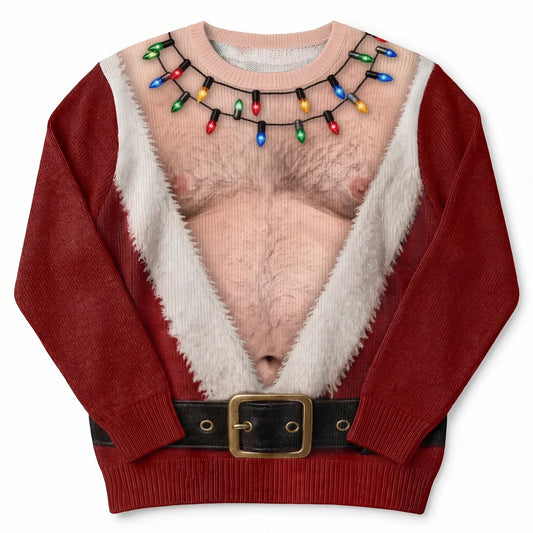 CheekyClaus Christmas sweater