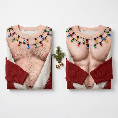 CheekyClaus Christmas sweater